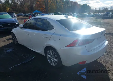2016 Lexus Is 300 z USA, uszkodzony, nr VIN JTHCM1D27G5009759